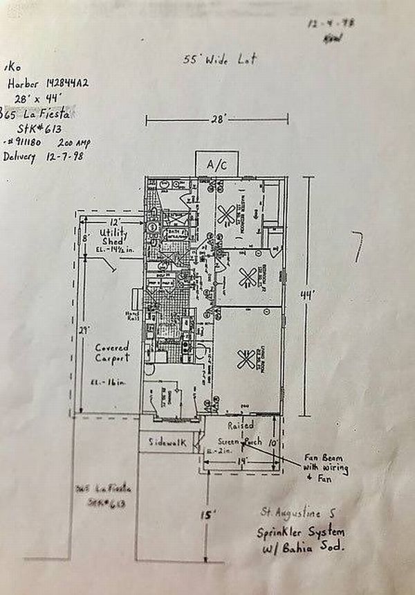 365 La Fiesta, Lot 613, Edgewater FL 32141